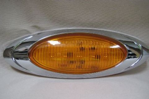 Side Marker Light Amber - Large Side Marker Light Amber - Large