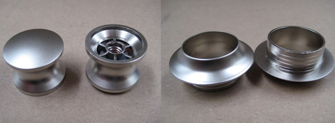 Cupboard Pushlock Button and Rosette