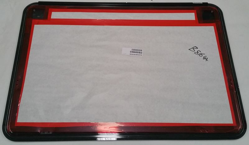 BLADE ONLY WINDOW 1040 X 715 PV ULTRA BLACK FRAME