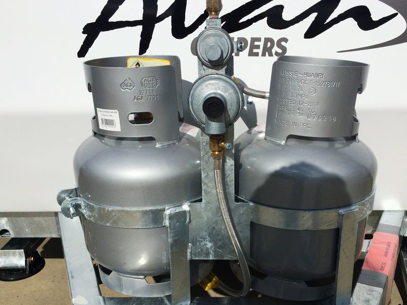 Gas regulator 2 stage