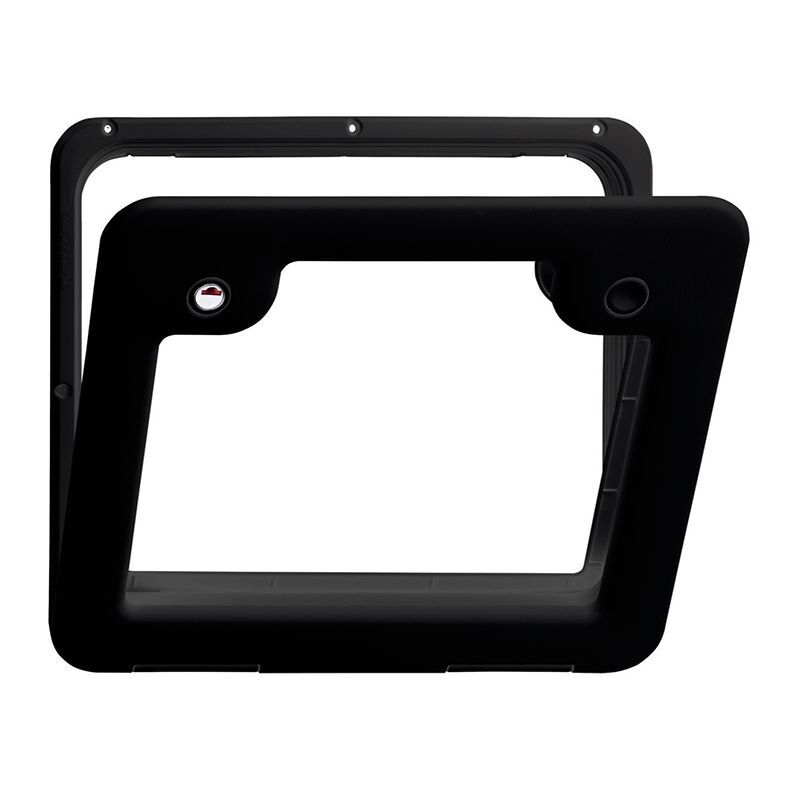 Thetford Baggage Door  340mm x 385mm  Black Frame Only
