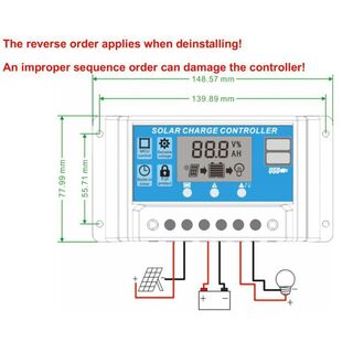 12AMP Solar Panel Regulator Controller