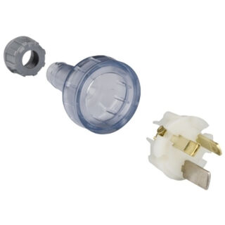 15AMP Clear Top Power Plug