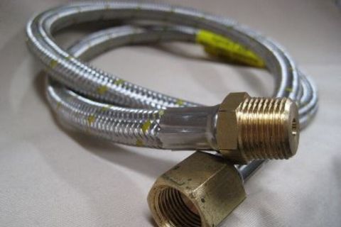 900mm Gas Hose - 3/8 Female To 3/8 Male