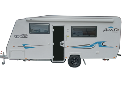 Caravan Decals - 402 - 484 Poptop/Hardtop - Full Set Blue