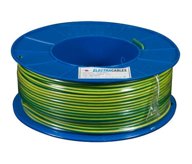 Earth Wire 1.5mm - Green & Yellow Per Metre