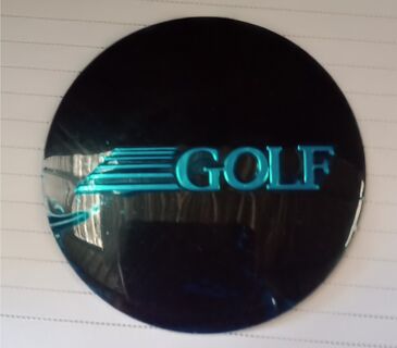 Golf Wheel Badge for Talon Rims