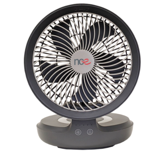 NCE 12V Oscillating Fan Grey