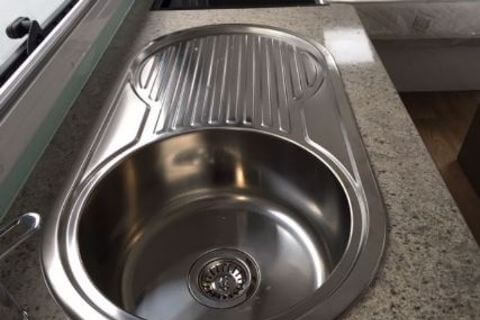 Kitchen Oval Sink Round Bowl