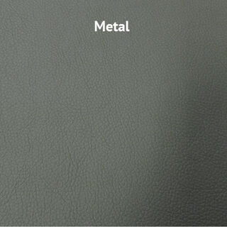 Scatter Cushion Leatherette Metal