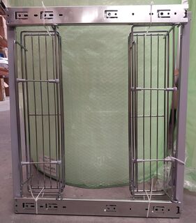 Slide Out Pantry Frame with Baskets