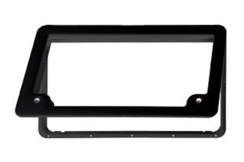 Thetford Baggage Door - 700mm x 395mm - Black Frame Only