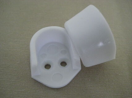 Towel Rail Holder - Plastic - (Pair)